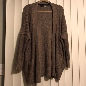Brown Urban Outfitters cardigan
